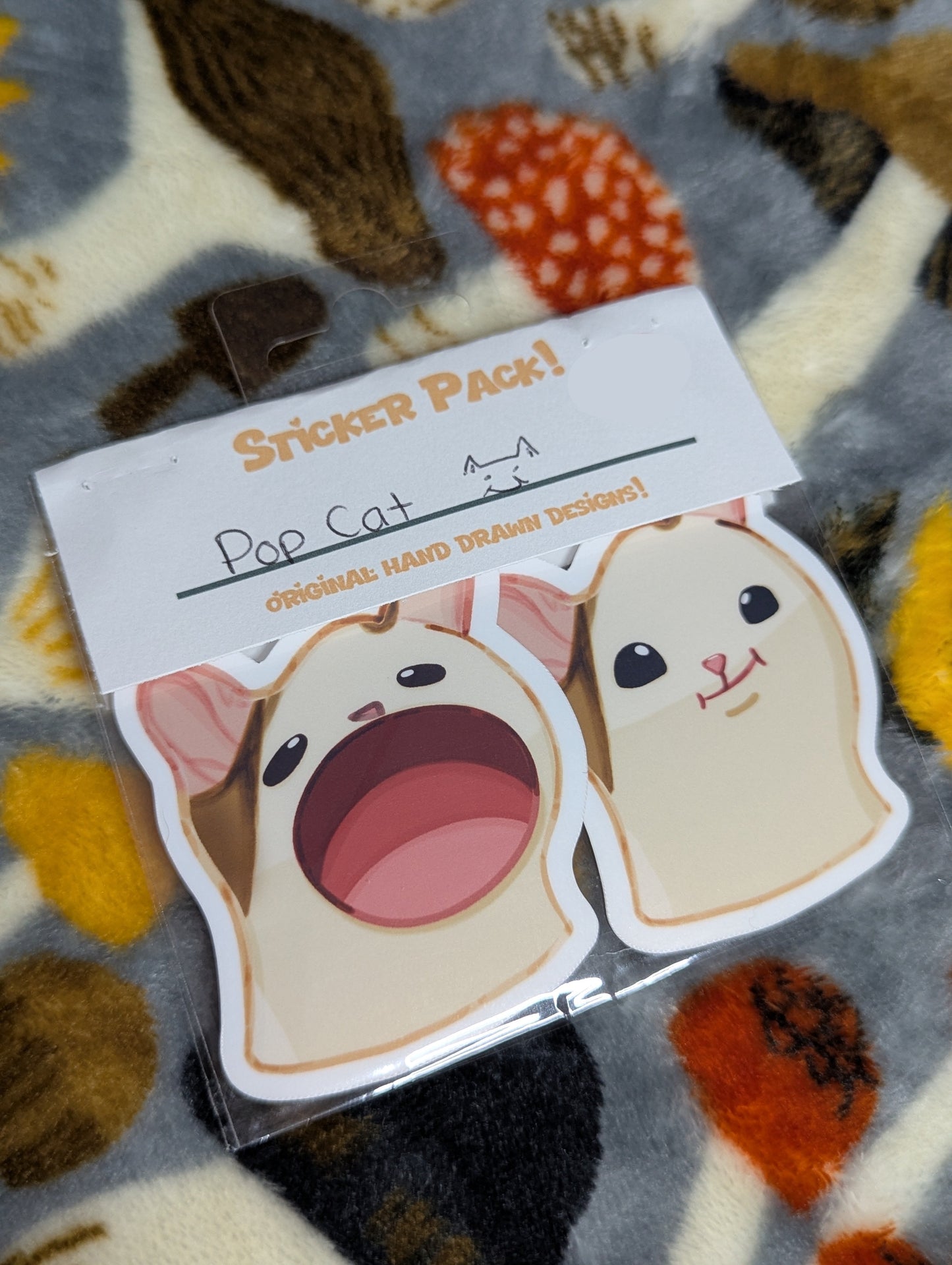 Pop Cat Sticker Pack