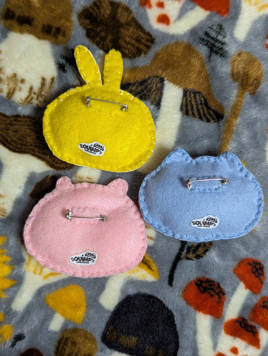 Plush Pajama Pals Pins