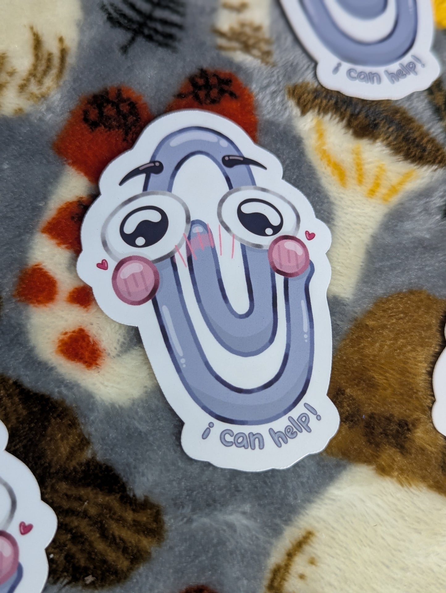 Helpful Paperclip Sticker
