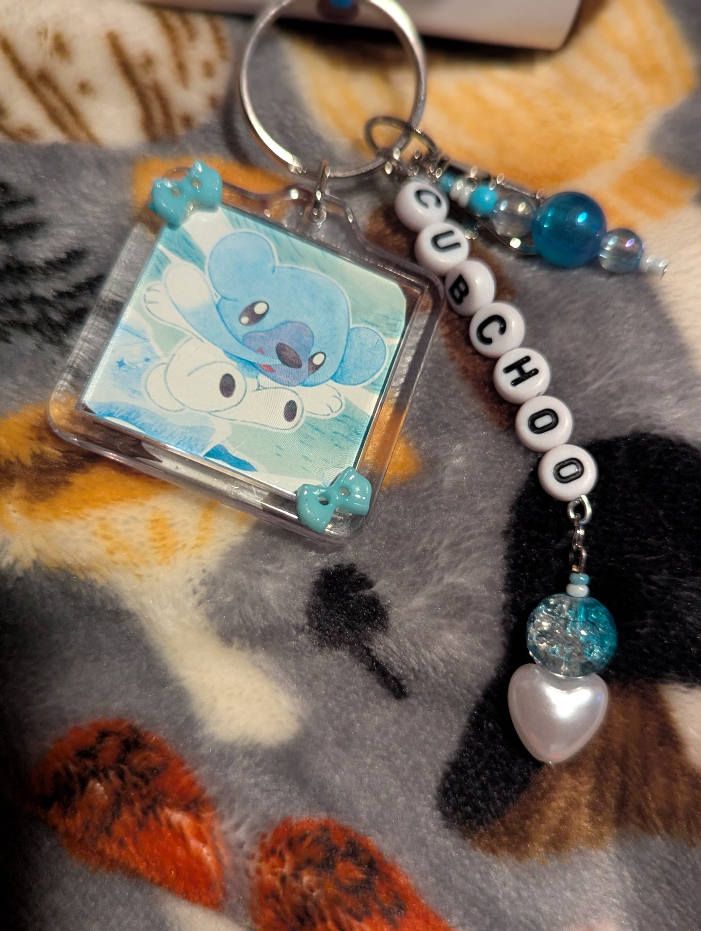 Trading Card Keychains