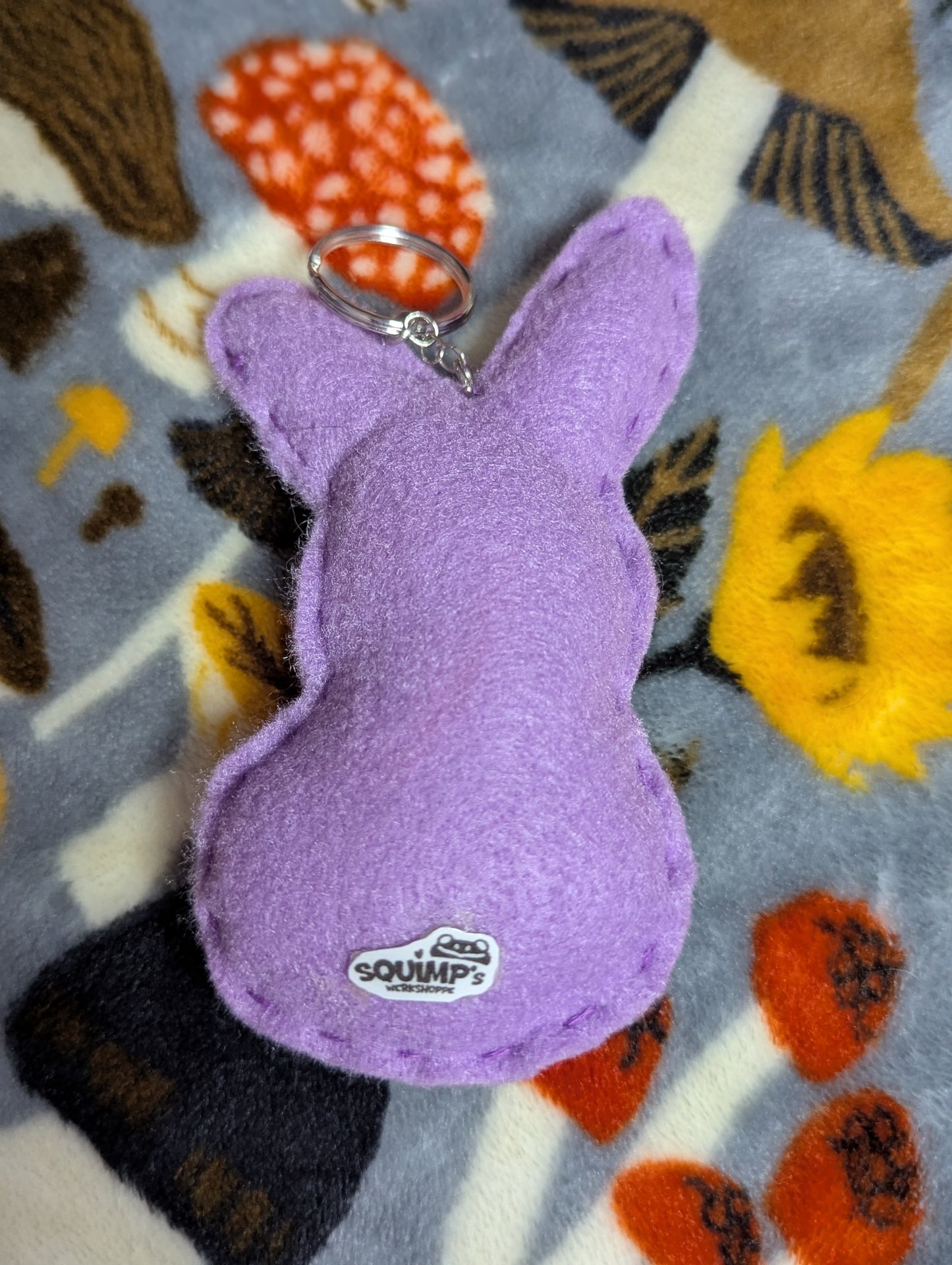 Peep Felt Keychain