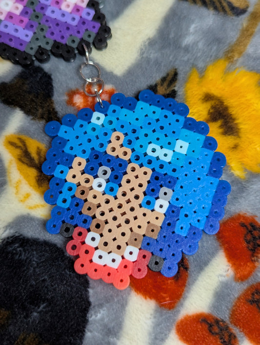 Emily & Amethyst Keychain