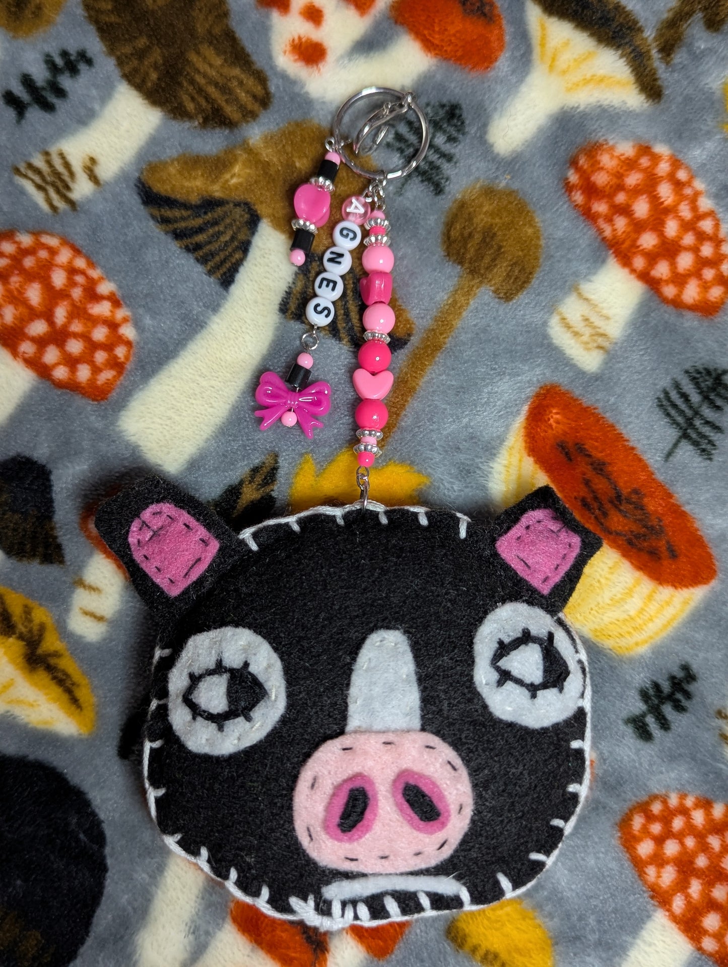 Agnes Plush Keychain