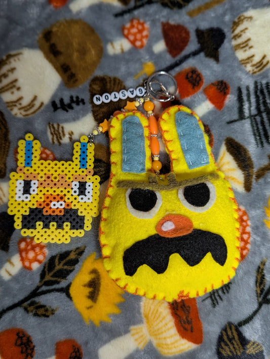 Gaston Plush Keychain