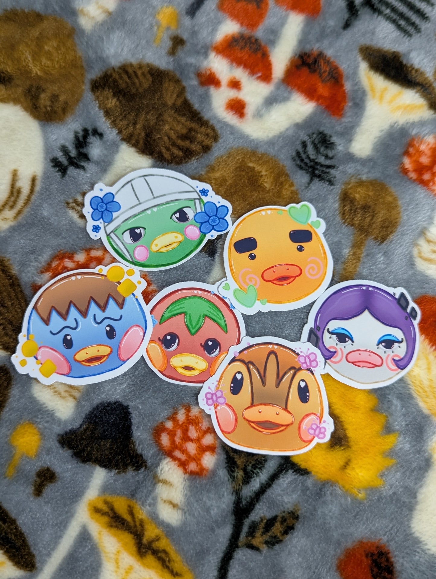 Duck Crossing Sticker Pack