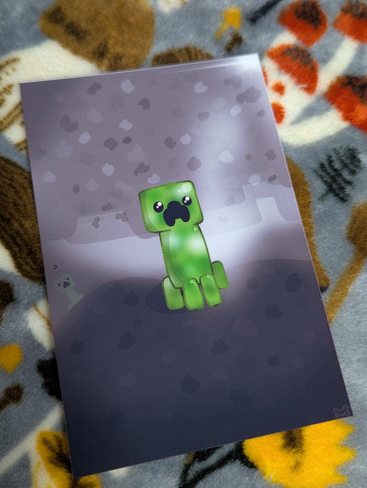 "Oh The Light Is Pretty!" Art Print