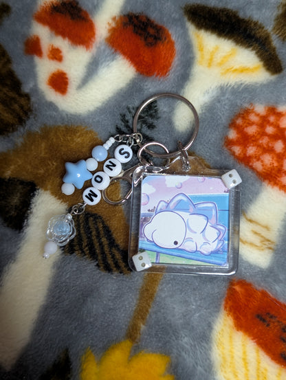 Trading Card Keychains