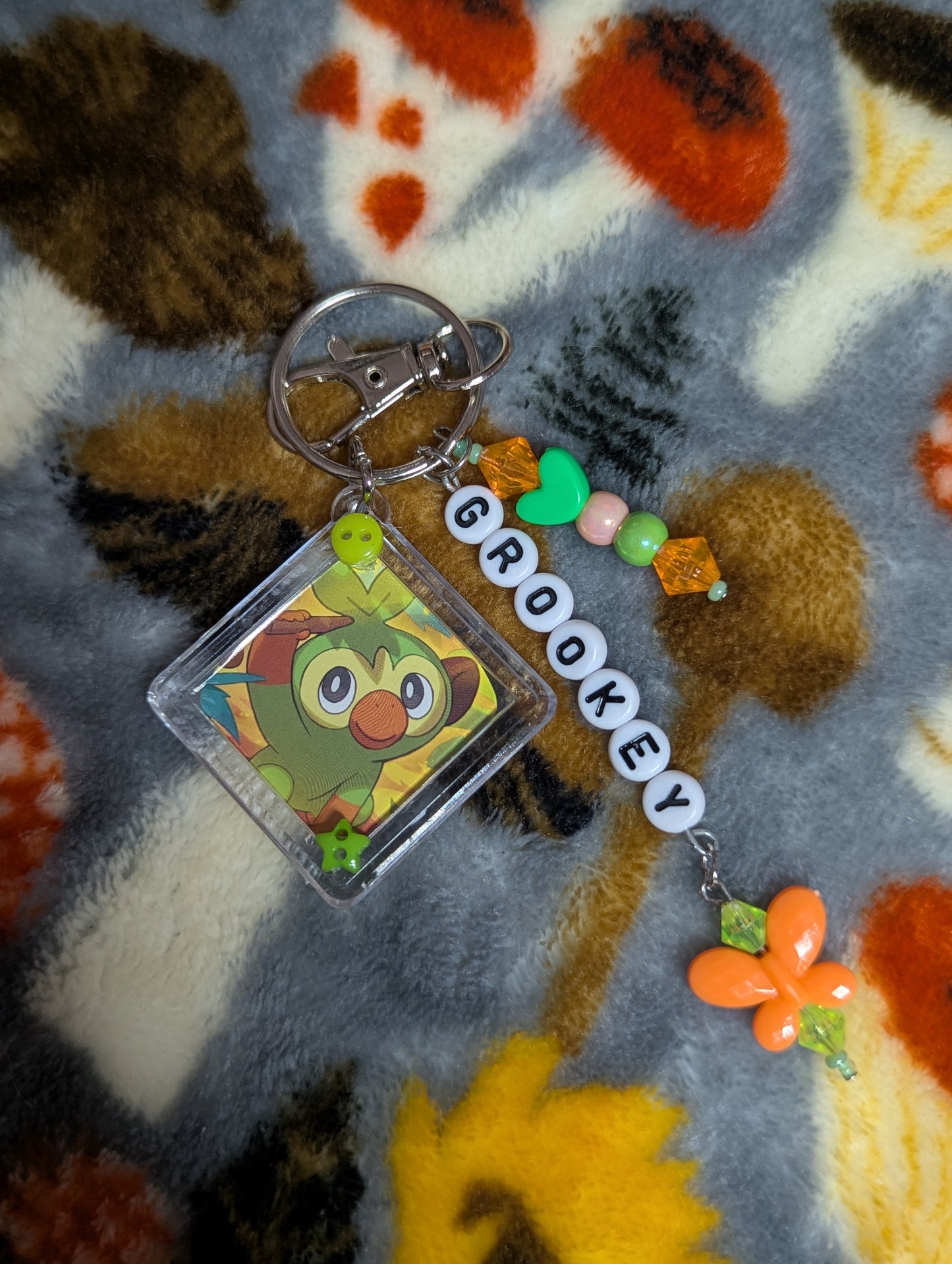 Trading Card Keychains