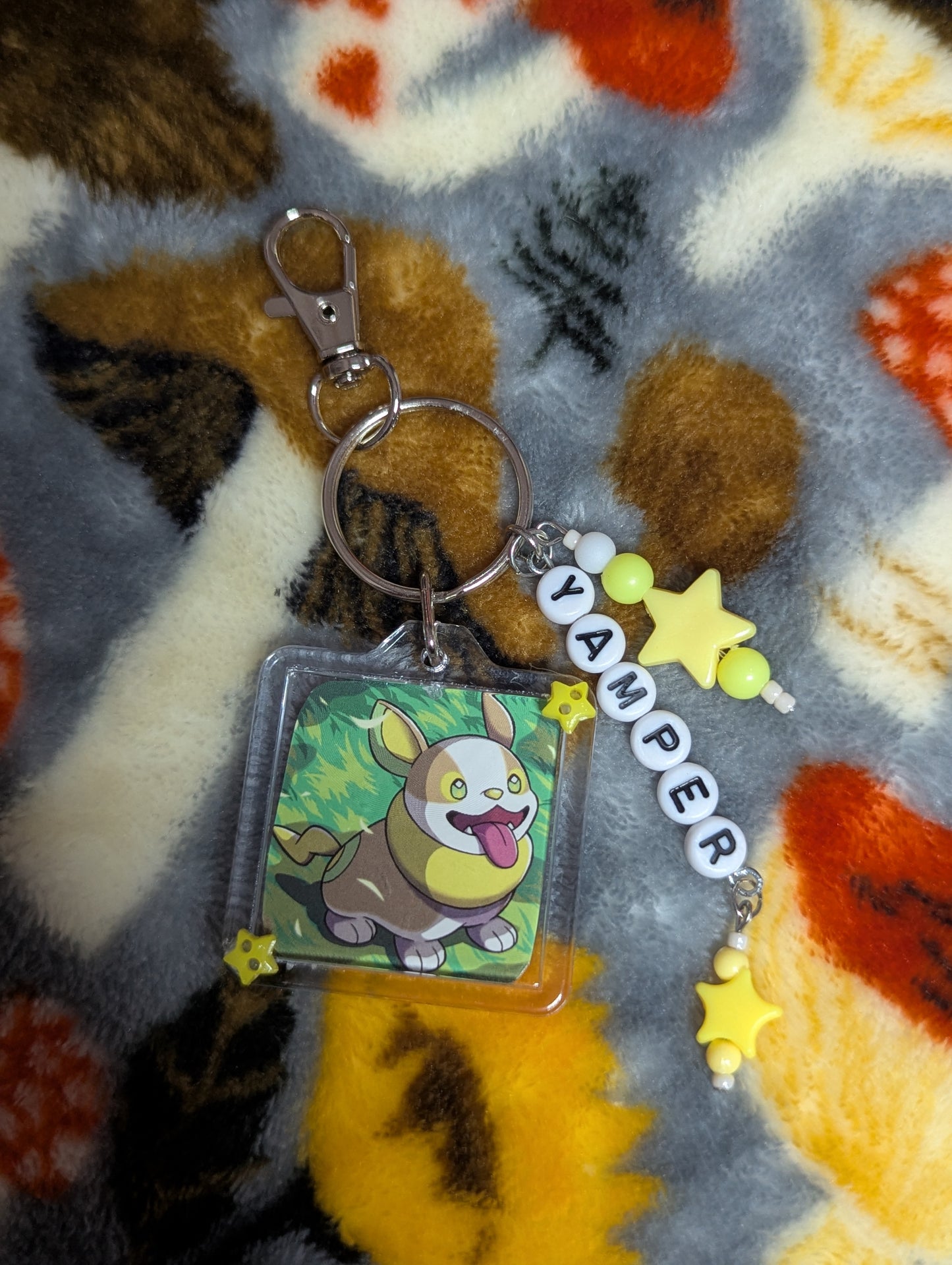 Trading Card Keychains