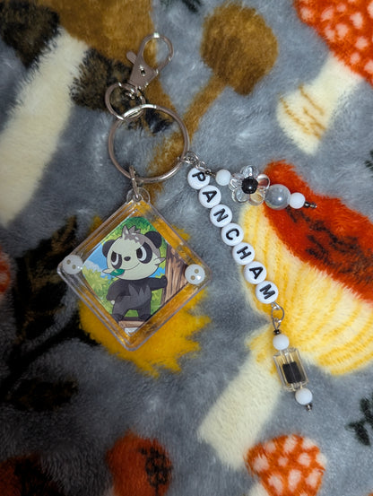 Trading Card Keychains