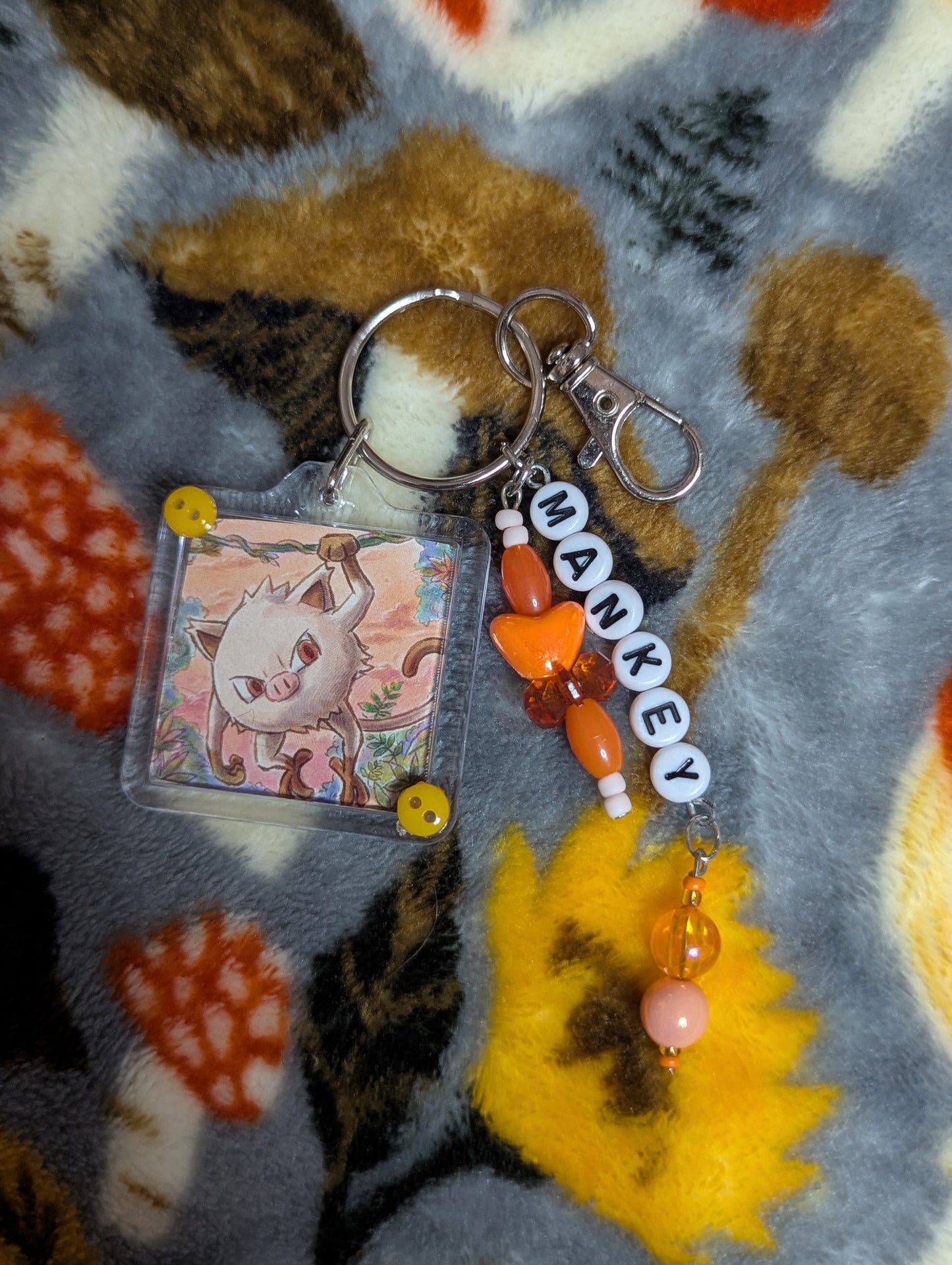 Trading Card Keychains