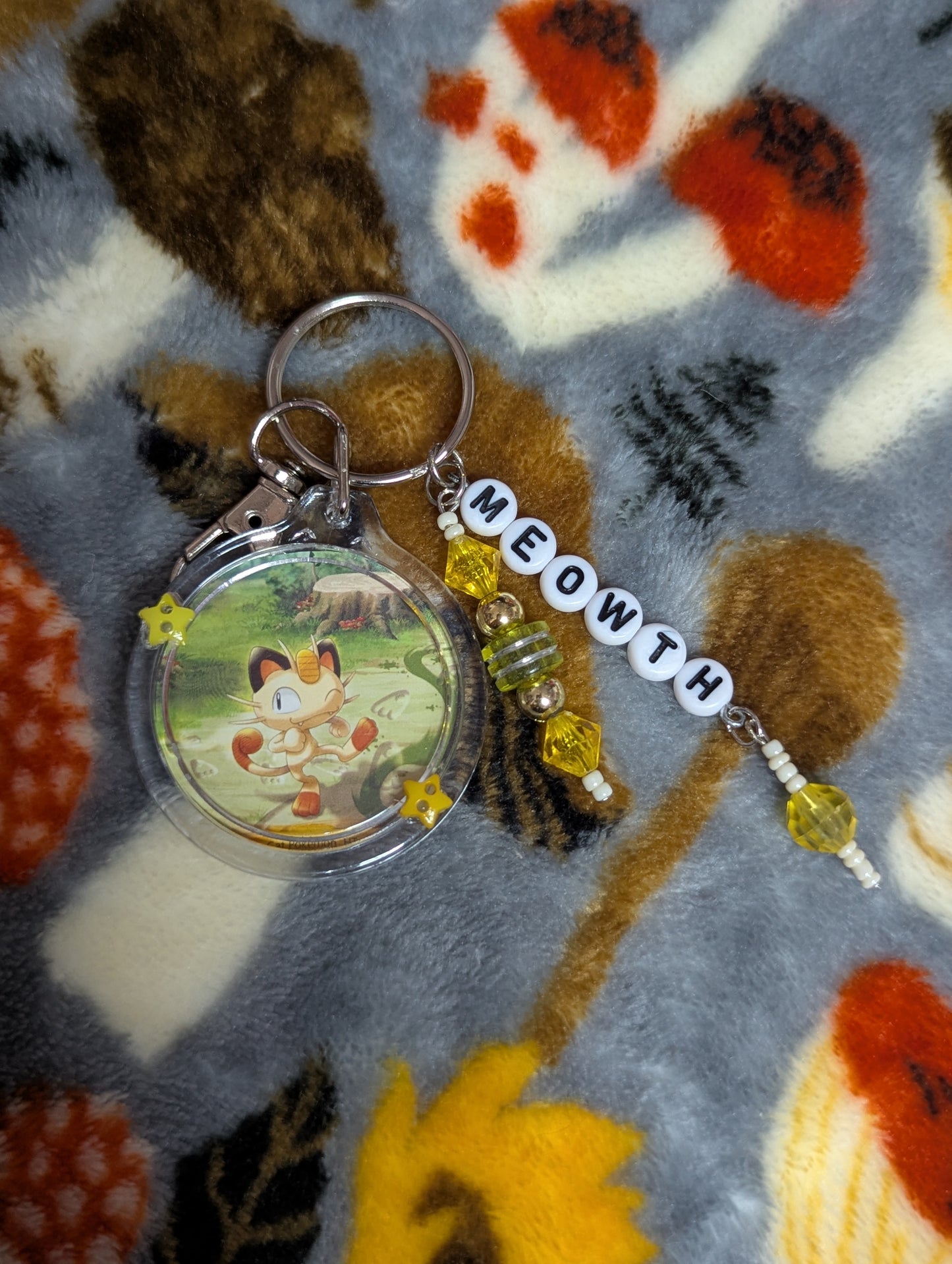 Trading Card Keychains