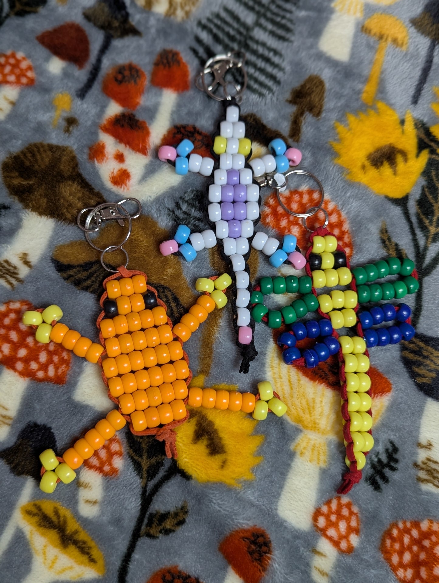 Beaded Critter Keychains