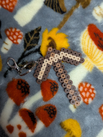 Blocky Pickaxe Keychains