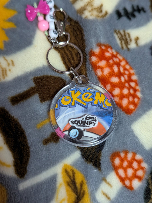 Trading Card Keychains