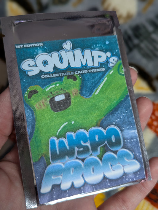 Squimp Cards | 1st Edition Inspo Frog Art Cards
