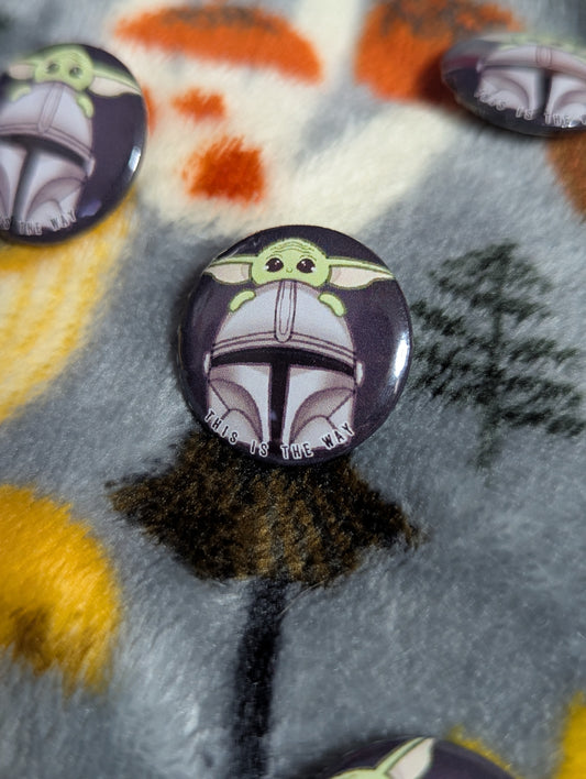 This is the Way Button Pin