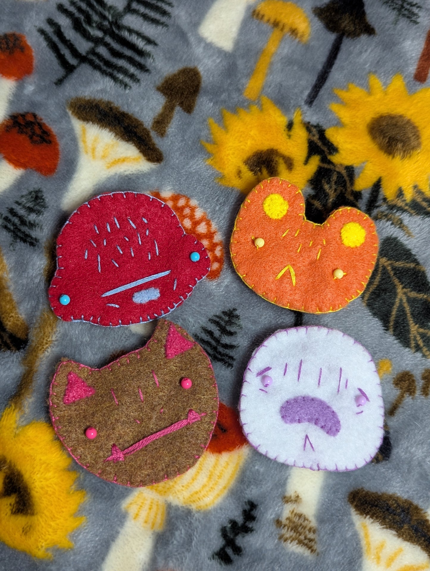 Scrap Friends - Adoptable Flat Felt Pin