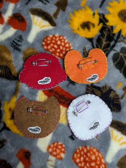 Scrap Friends - Adoptable Flat Felt Pin