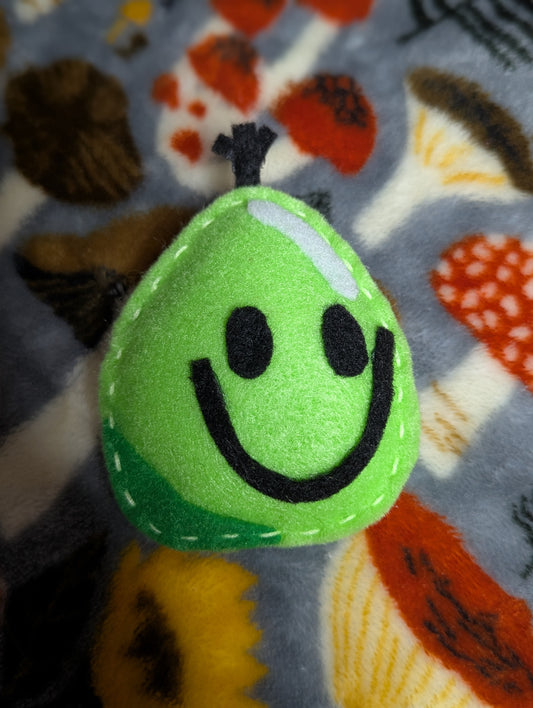 Green Egg Felt Pin
