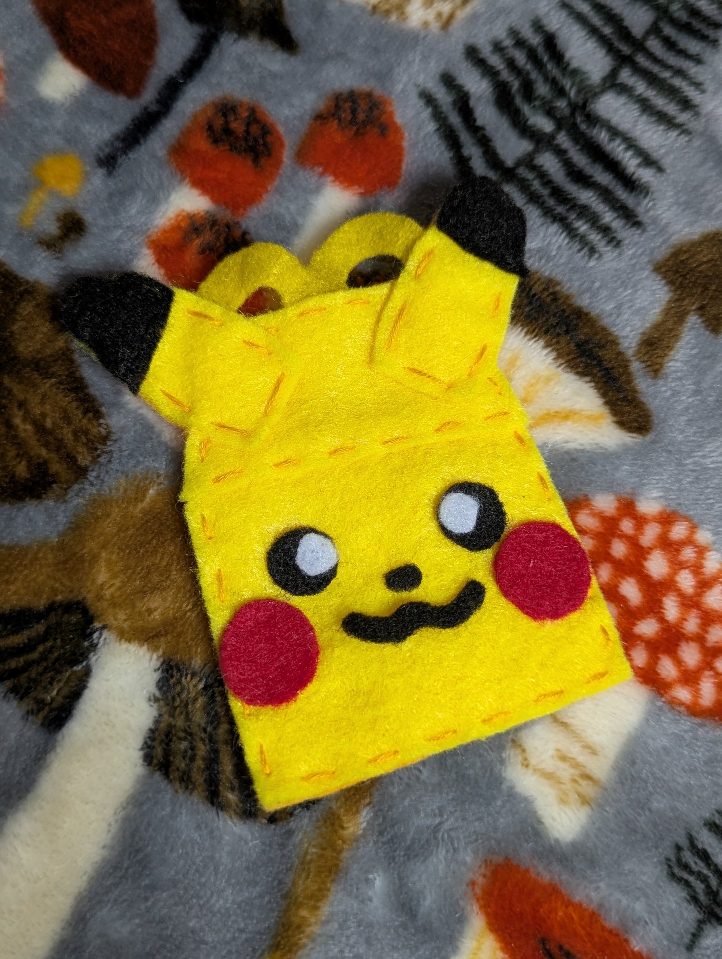 Flat Felt Pikabox Pin