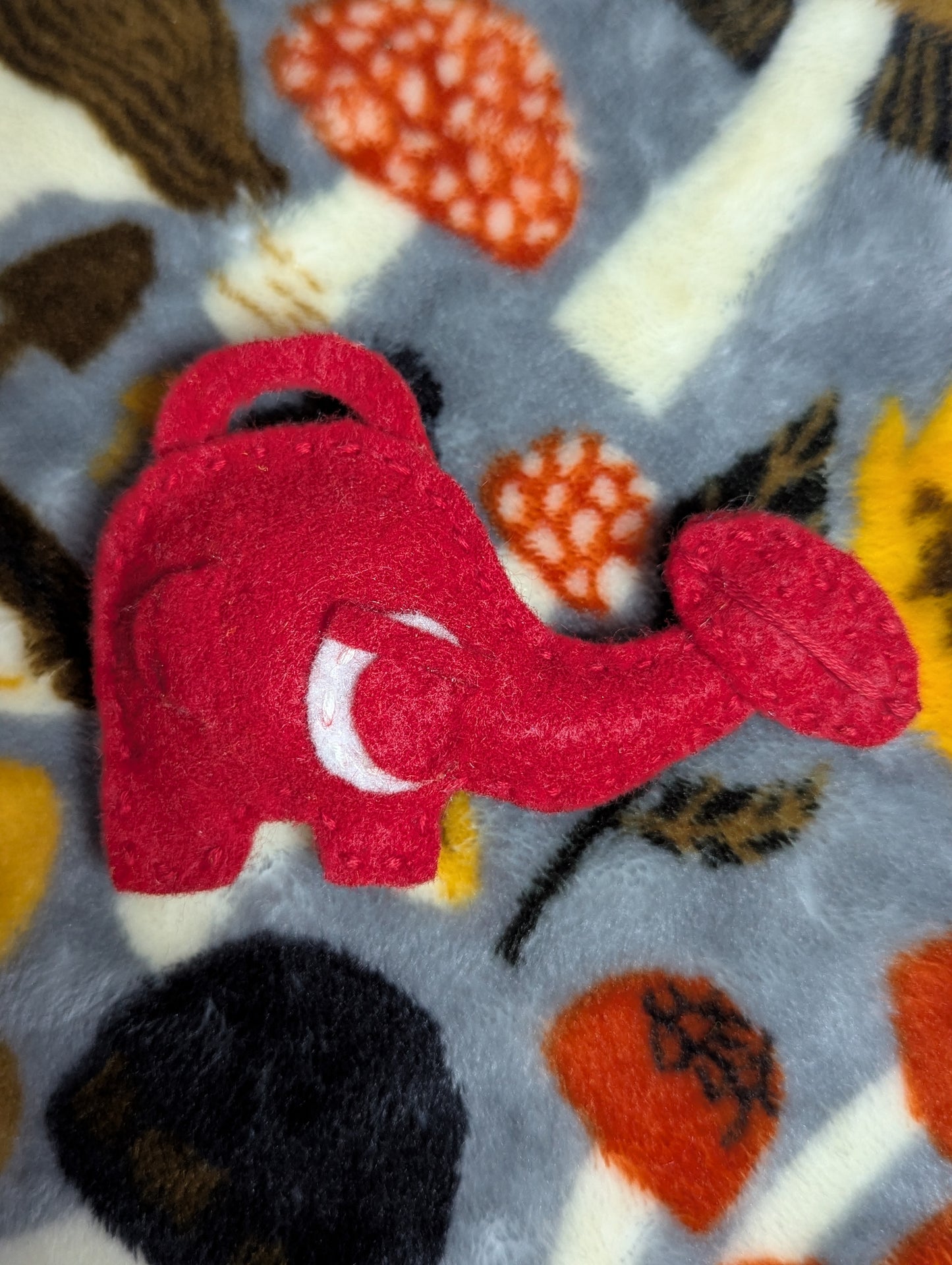 Plush Elephant Watering Can Pins