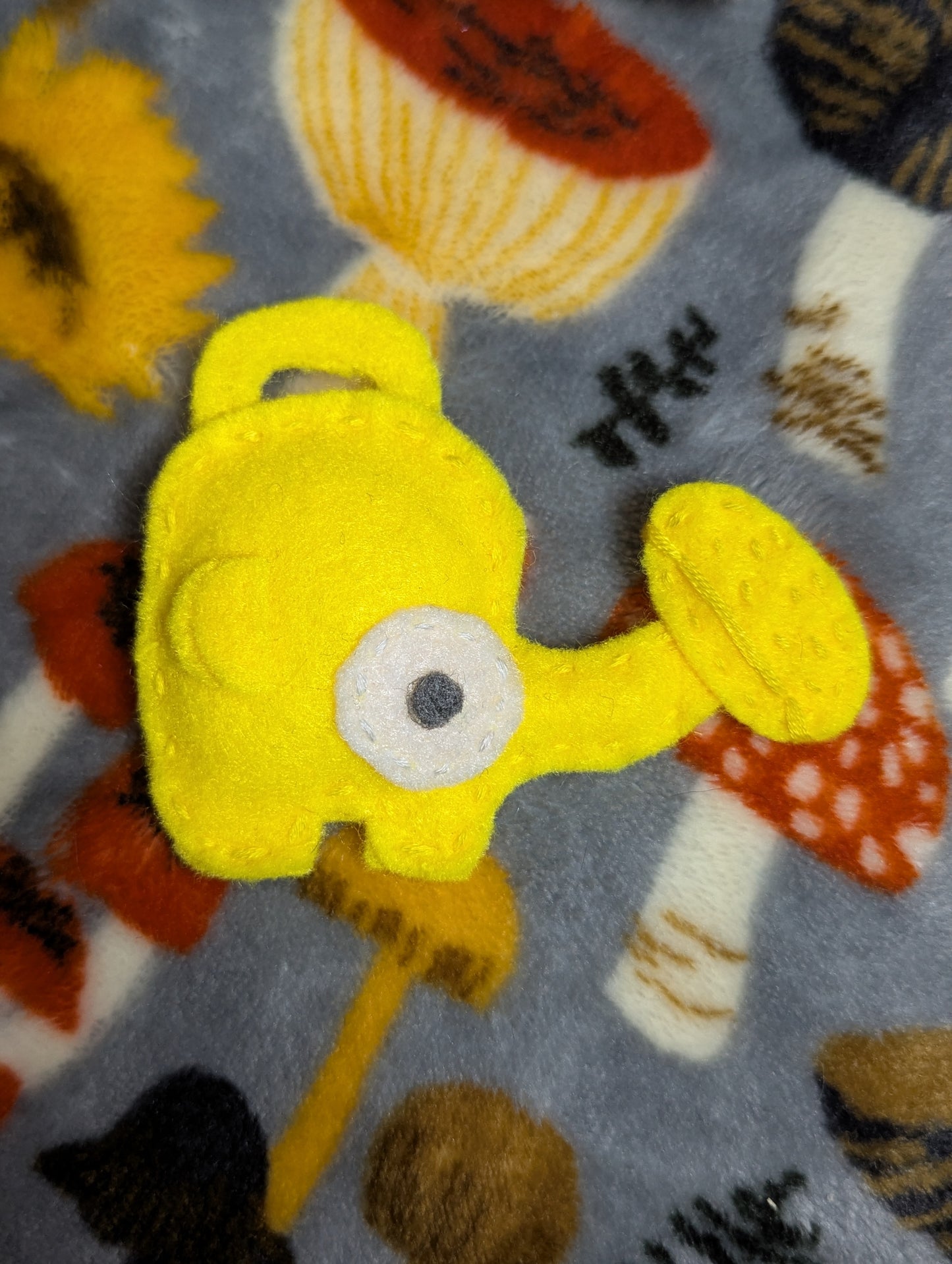 Plush Elephant Watering Can Pins