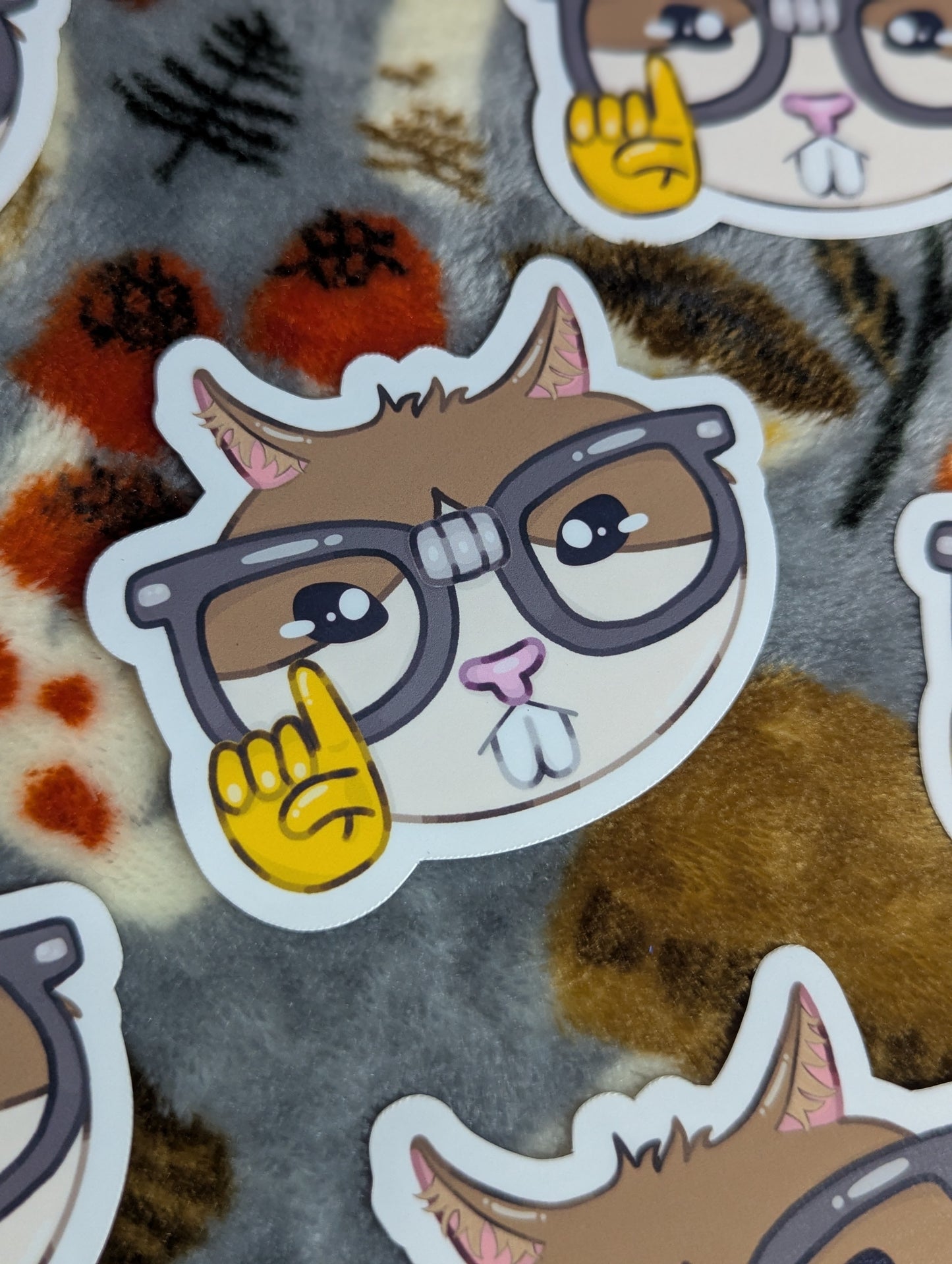 "Ermmmmm Actually" Cat Sticker