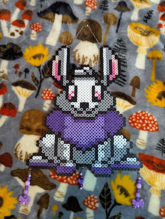 Purple Bunny Wall Hanger