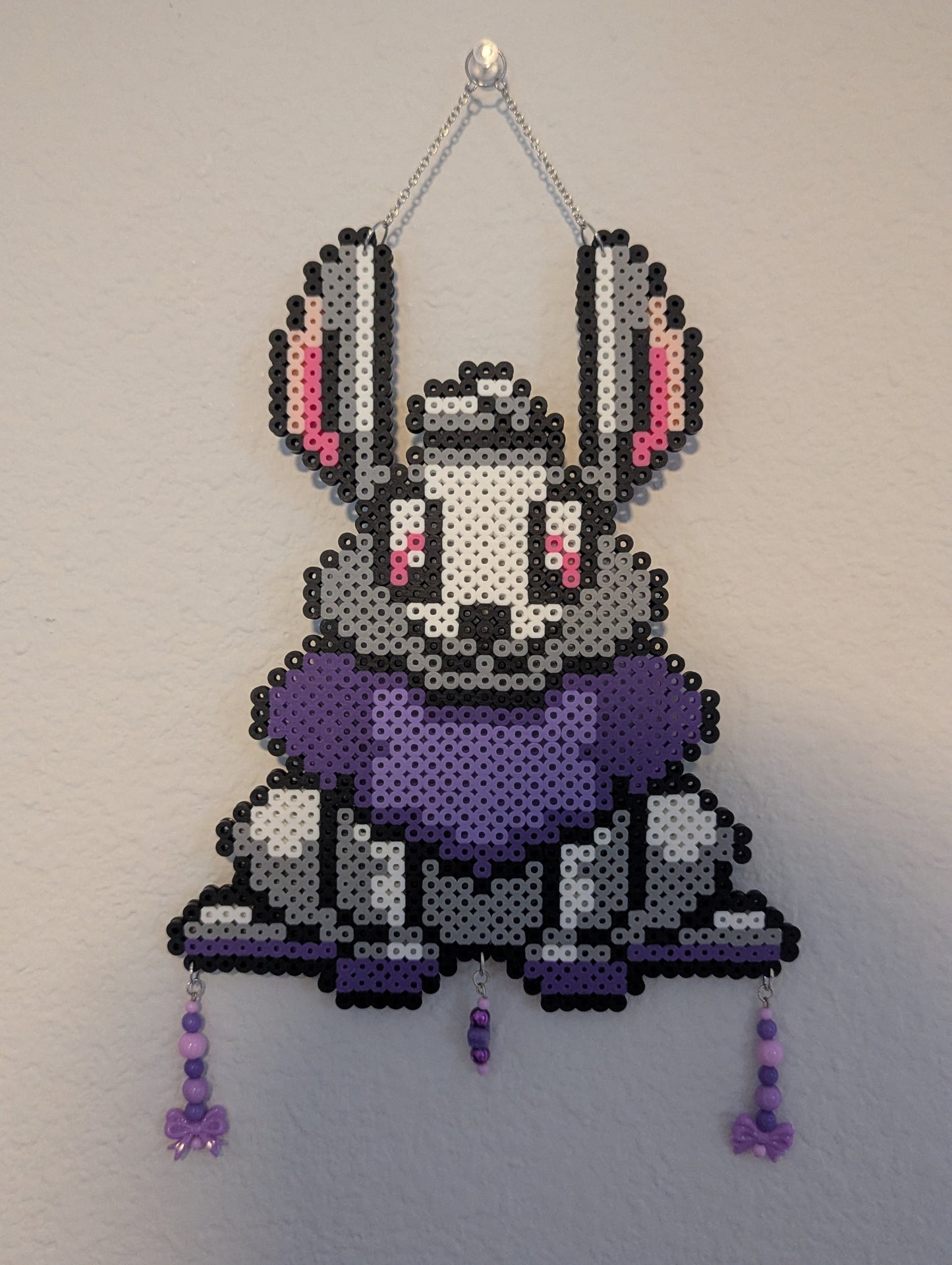 Purple Bunny Wall Hanger