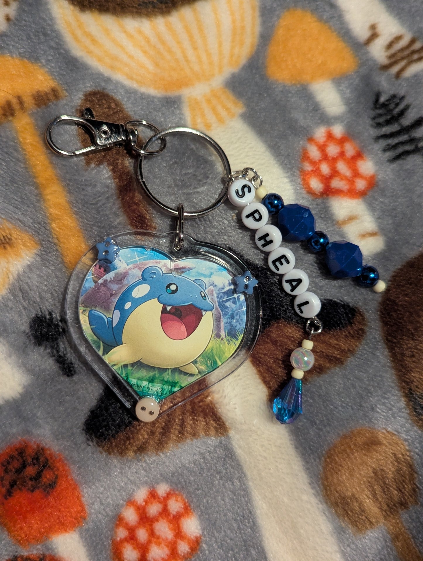 Trading Card Keychains