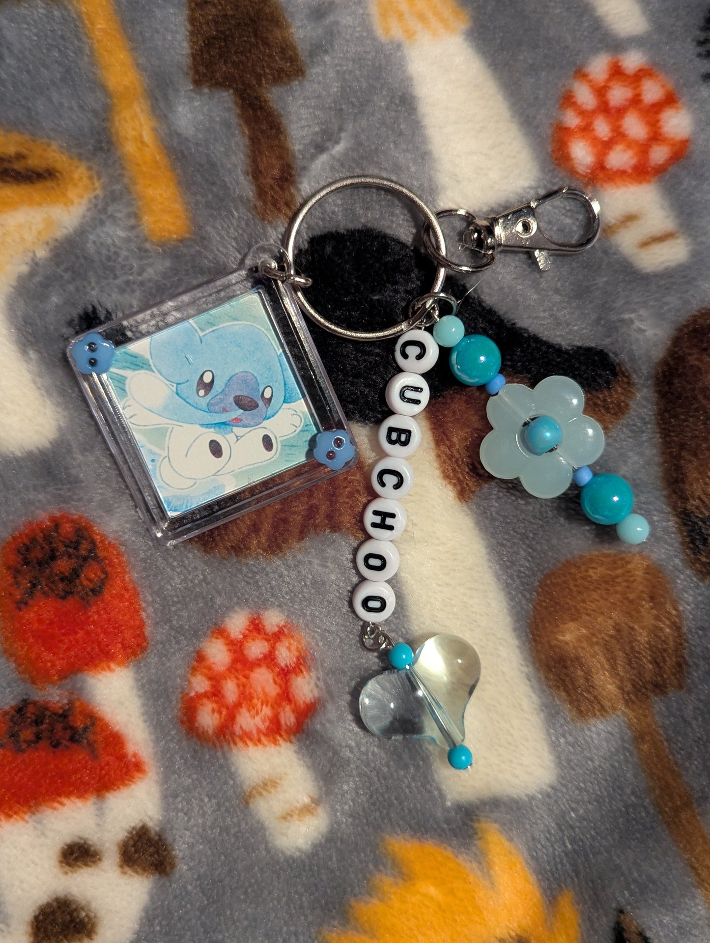Trading Card Keychains