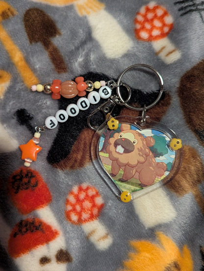 Trading Card Keychains