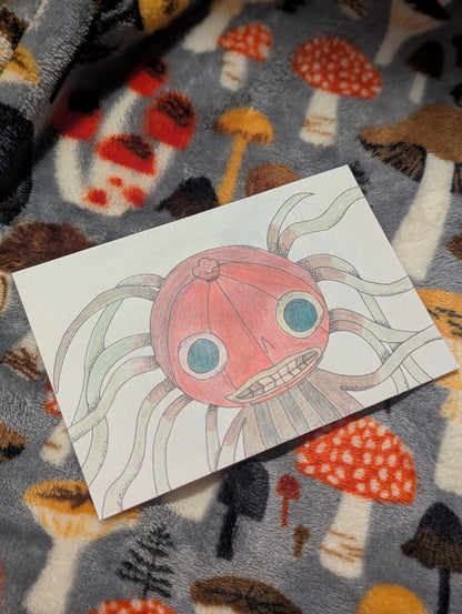 "Pumpkin Dance" Art Print