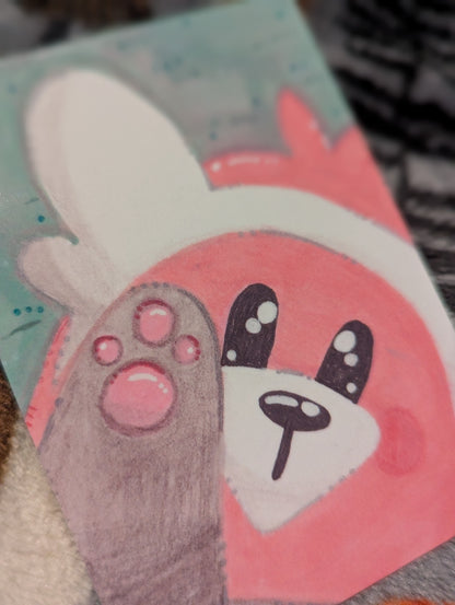 "A Big Hello" ACEO Art Print